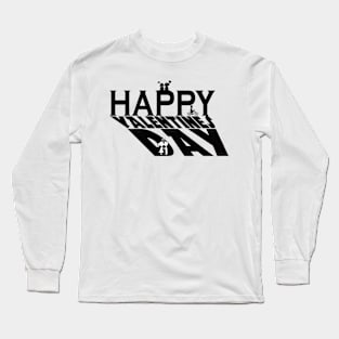 valentines day by chakibium Long Sleeve T-Shirt